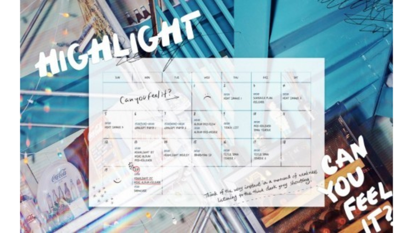 Highlight AKA BEAST Reveals Schedule for 1st Mini Album