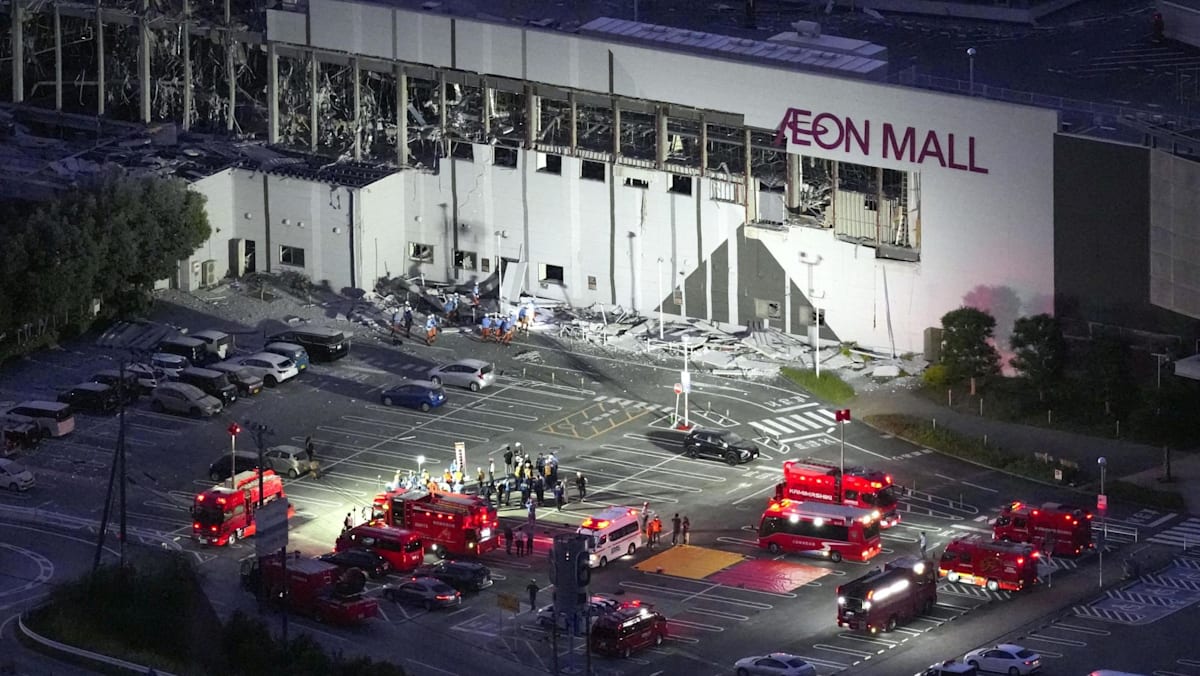 'Considerable number' of people dead, many trapped in shopping mall after magnitude 7.1 quake hits Japan's Kyushu