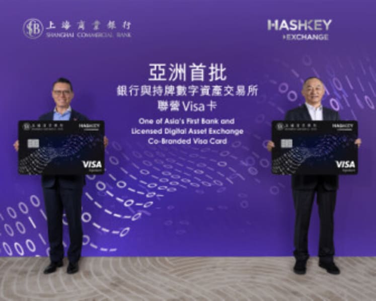 Shanghai Commercial Bank and HashKey Exchange Join Forces in Effort to Launch one of Asia’s First Bank and Licensed Digital Asset Exchange Co-Branded Visa Card
