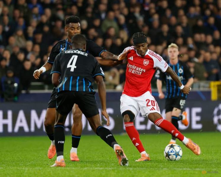 Arteta hails Madueke's 'magic moments' after Champions League double