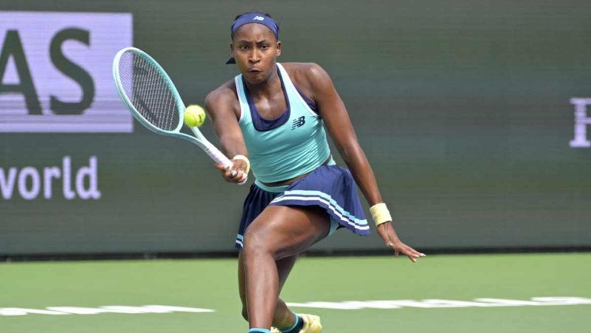 Gauff dishes out double bagel to Kenin in Miami