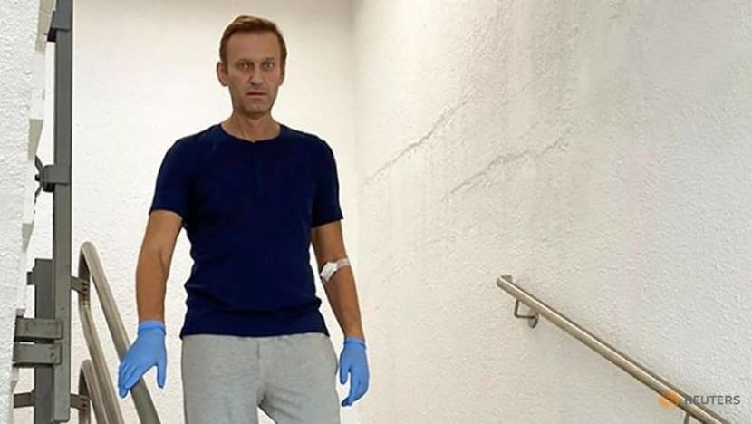 Russia's Navalny accuses Putin of being behind poisoning