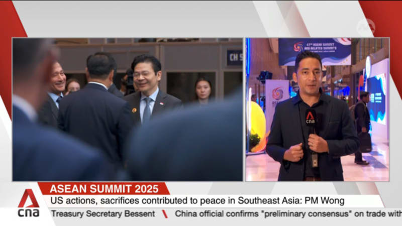 US remains vital to continued peace, stability and prosperity of Southeast Asia, says PM Wong US remains vital to continued peace, stability and prosperity of Southeast Asia, says PM Wong