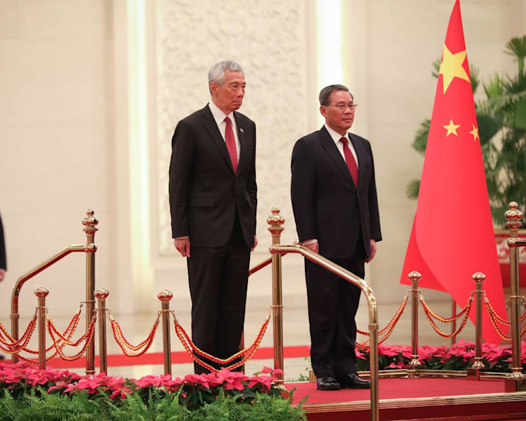 Singapore and China taking 'next step forward' after elevating bilateral ties: PM Lee 