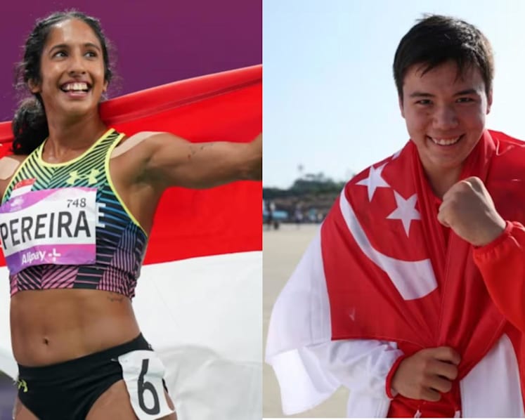 Shanti Pereira named Singapore Sportswoman of the Year; Maximilian Maeder clinches Sportsboy hat-trick