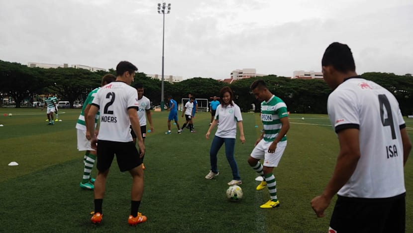 MP Tin Pei Ling adds polish to Eagles