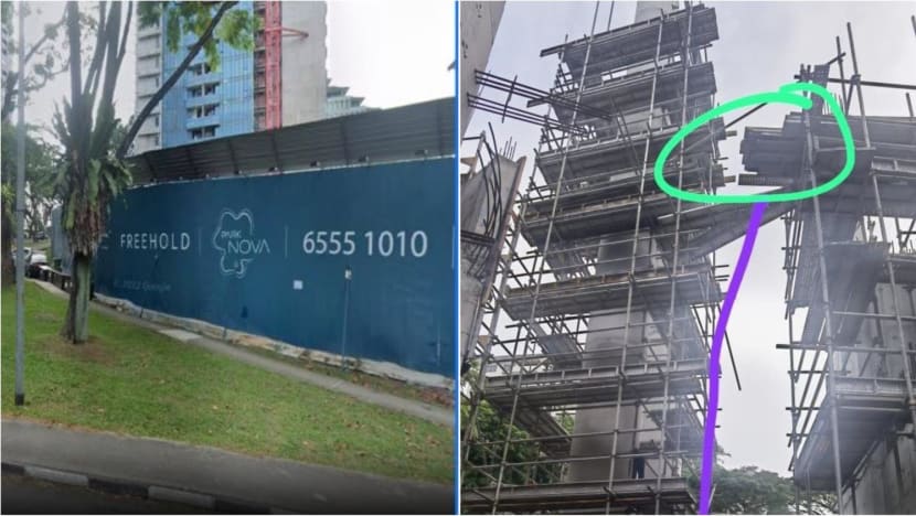 Worker survives 10m fall at Orchard condominium work site