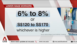 NWC recommends 6% to 8% pay rise for lower-wage workers in Singapore