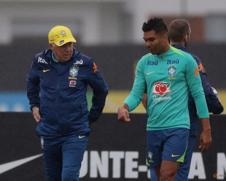 Casemiro embraces leadership role as Brazil captain under Ancelotti