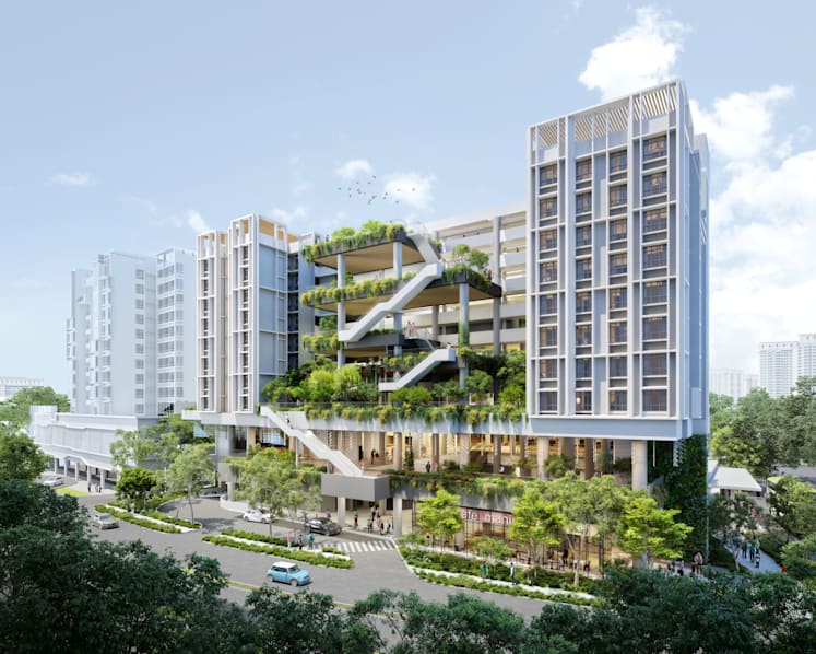 HDB unveils key features of Yew Tee ‘vertical kampung’ project, with housing for seniors