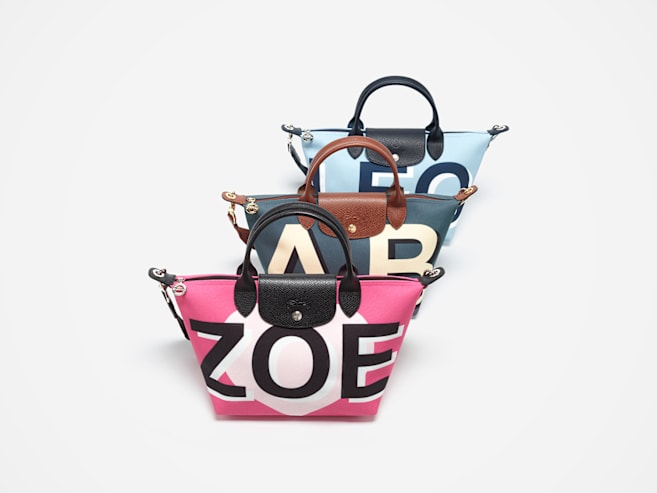 Personalise the fold: Longchamp’s Le Pliage gets a custom twist