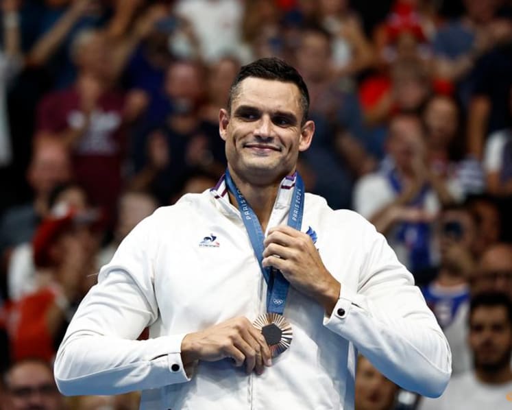 France's Manaudou, Olympic 50m freestyle champion, retires at 35