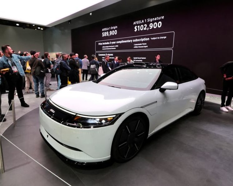 Sony, Honda scale back EV venture after Afeela halt