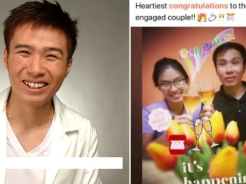 The news was made public when a friend of the visually impaired singer congratulated him on Facebook. The news was made public when a friend of the visually impaired singer congratulated him on Facebook.