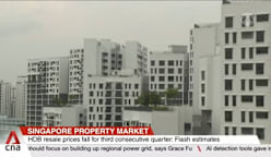 HDB resale prices fall 0.2% in Q3; private home prices rise 1.4% 
