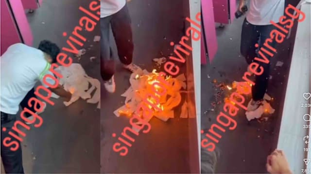 工教东区学院学生 校园厕所堆厕纸“纵火”