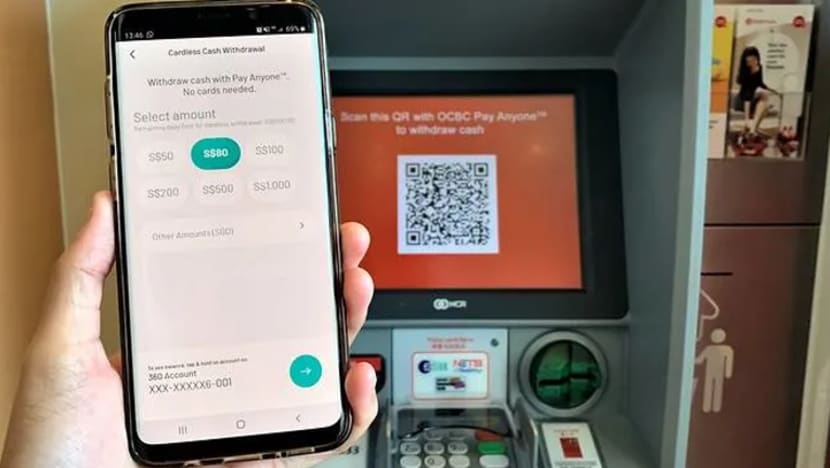 OCBC bank pertama di S'pura tawar keluarkan wang tunai guna kod QR OCBC bank pertama di S'pura tawar keluarkan wang tunai guna kod QR