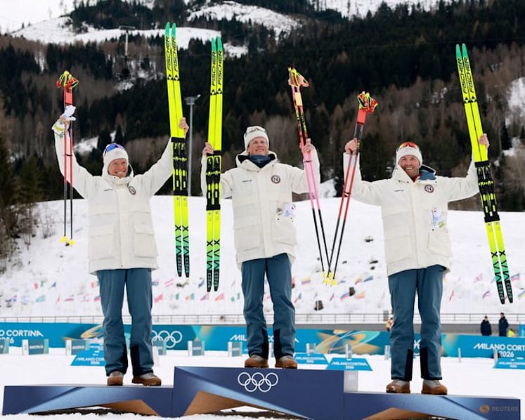 Crosscountry-'King Klaebo' wins 50km classic to clinch record sixth Milano Cortina gold