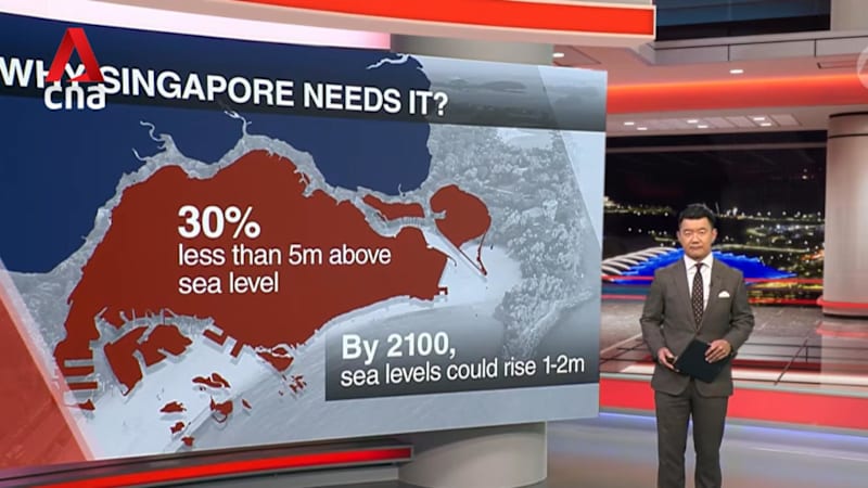 Singapore investing another S$135m in research for coastal protection, flood resilience