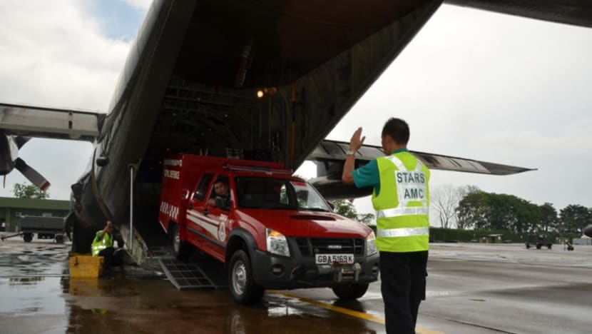 Search-and-rescue teams among help sent from S’pore