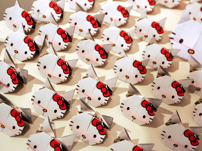 Hello Kitty everywhere. Photo: Reuters