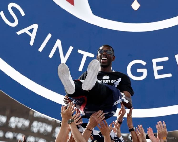 Dembele vows PSG will chase Champions League hat-trick after Paris celebrations