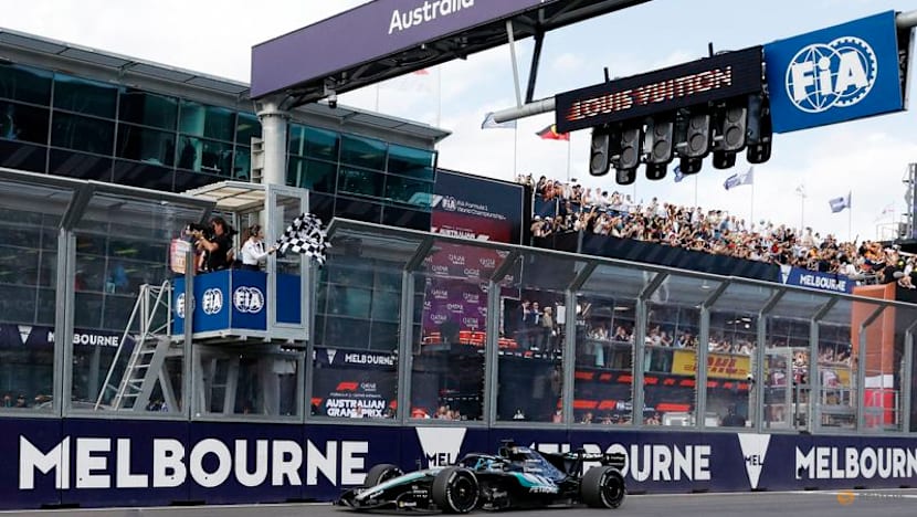 Russell and Mercedes dominate Australian Grand Prix