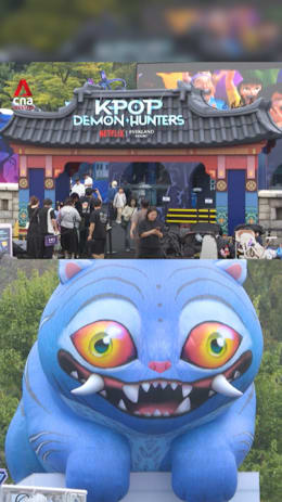 KPop Demon Hunters-themed zone opens at South Korean amusement park