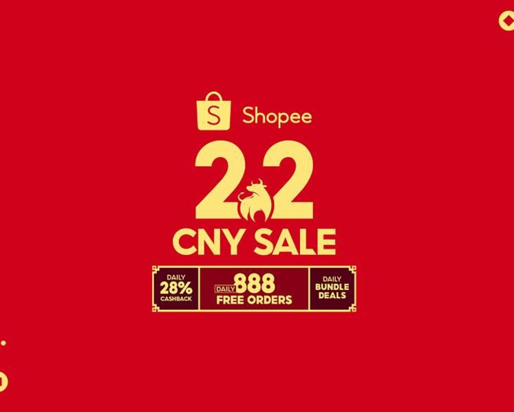 It's not too late to pick up a good deal at Shopee’s 2.2 CNY sale