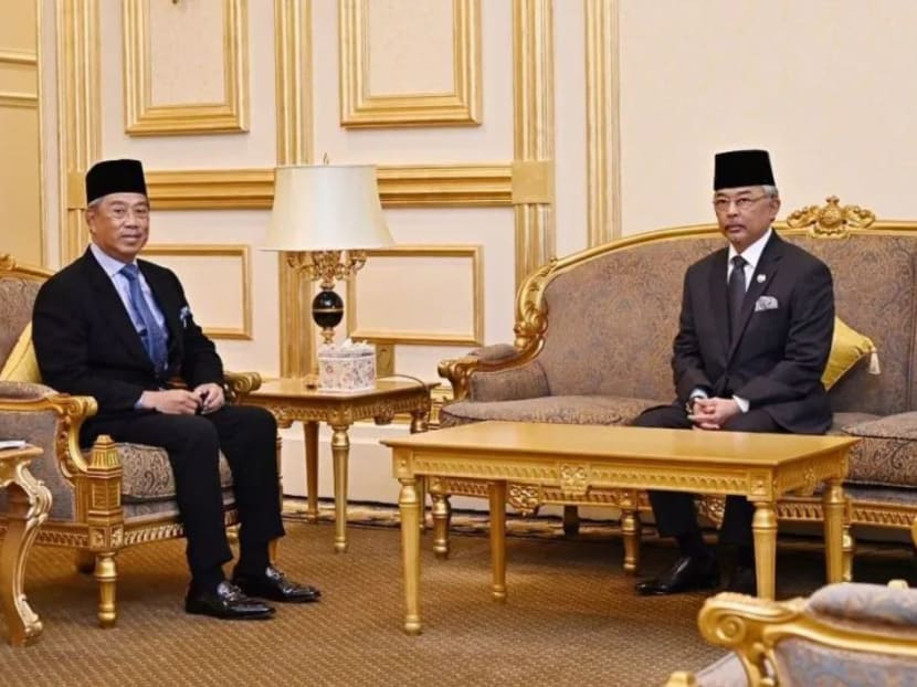 Earlier on Friday, the Malaysian prime minister Muhyiddin Yassin had left for Kuantan to meet Yang di-Pertuan Agong Sultan Abdullah Ri’ayatuddin Al-Mustafa Billah Shah at the latter’s Istana Abdulaziz in Kuantan.