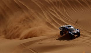 Rallying-Ekstrom takes Dakar stage win, Al-Attiyah stays top