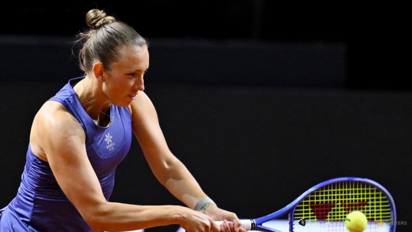 Sabalenka dials up tension by using phone to photograph contested mark