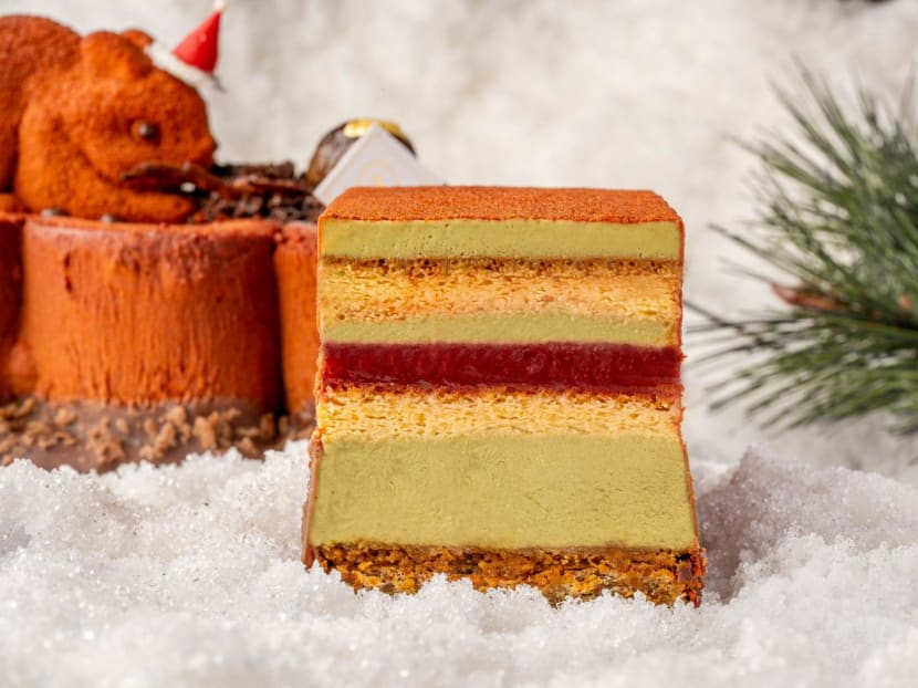 Popular pistachio: Where to get on-trend Christmas cakes, tarts and more in the flavour of the year