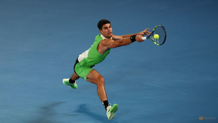 Alcaraz swats aside Walton as career Grand Slam bid begins in Melbourne