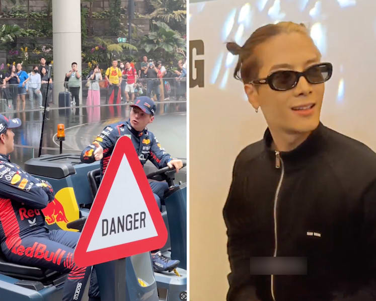 #trending: F1 drivers and performers meet fans, light up social media ahead of Singapore Grand Prix weekend