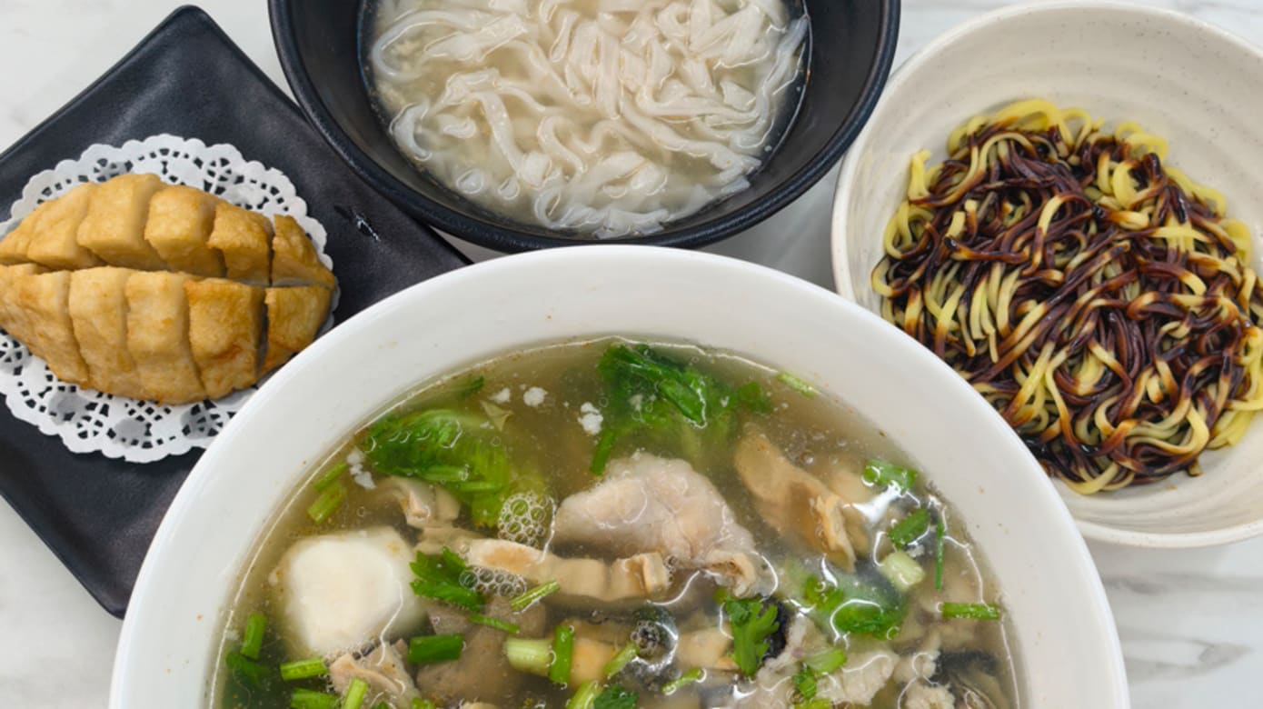 鲍鱼粉套餐（图：李宛纹）