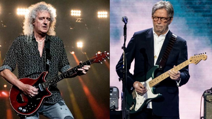 Queen’s Brian May Calls Eric Clapton A “Fruitcake” For His Anti-Vax Comments Queen’s Brian May Calls Eric Clapton A “Fruitcake” For His Anti-Vax Comments