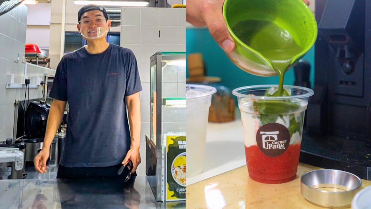 Viral Gen Z school canteen vendor who closed stall sells matcha from HDB bedroom window