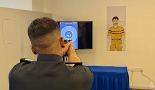 Singapore police test smart training tools to simulate live-firing, provide instant feedback