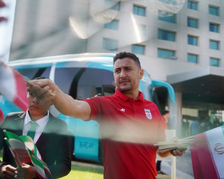 Iran team arrive in US for World Cup opener against New Zealand in LA
