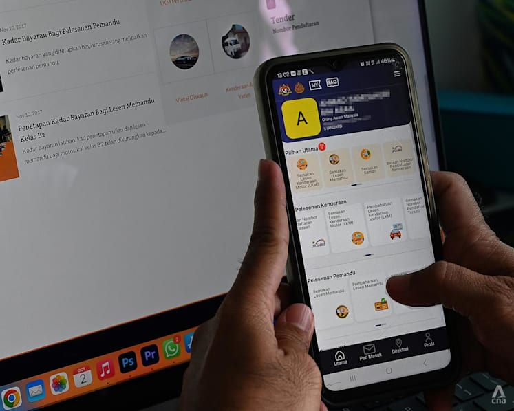 Malaysians riled by requirement to use national identification system for Road Transport Department’s MyJPJ app