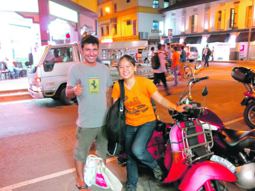 Scooting around the world on a Vespa