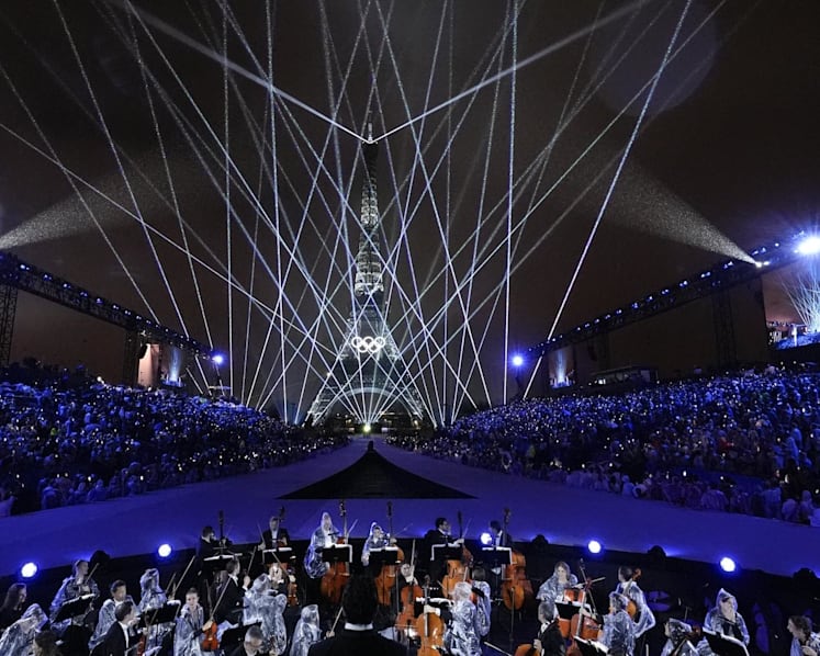 Rain-soaked Seine spectacle marks Paris Olympics opening; Singapore led by flagbearers Shanti Pereira, Ryan Lo