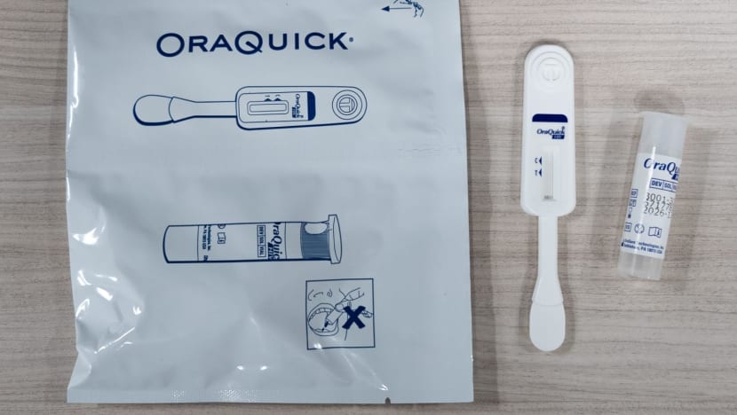 HIV self-test kits to be sold at some retail pharmacies as part of Singapore's efforts to boost testing HIV self-test kits to be sold at some retail pharmacies as part of Singapore's efforts to boost testing
