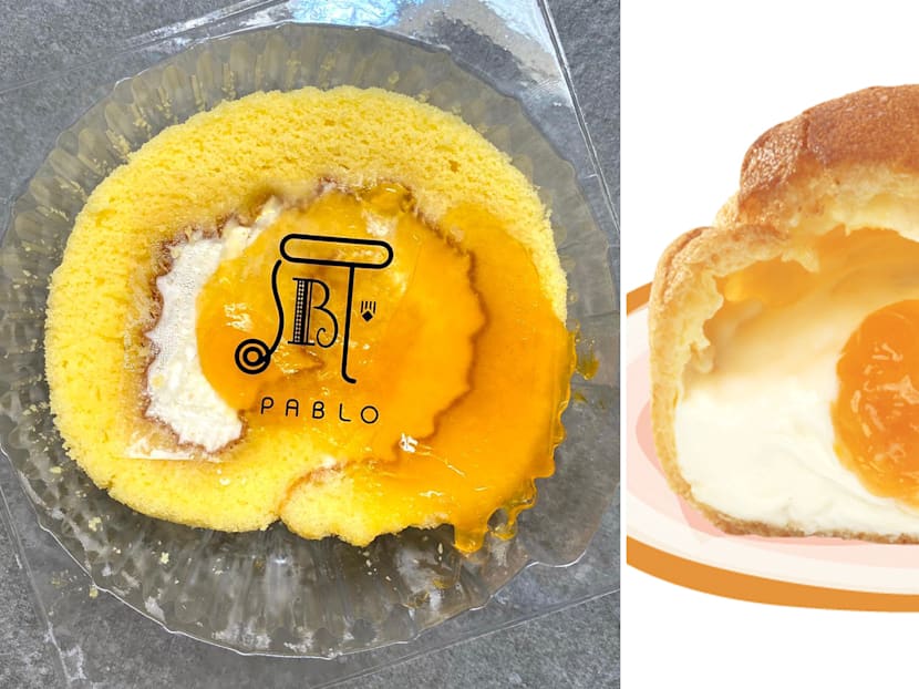 Pablo Cheese Tart Desserts Including Roll Cake Now Sold At 7-Eleven Singapore