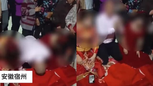 三人拜堂？为博眼球娶两女 中国男被依法处置