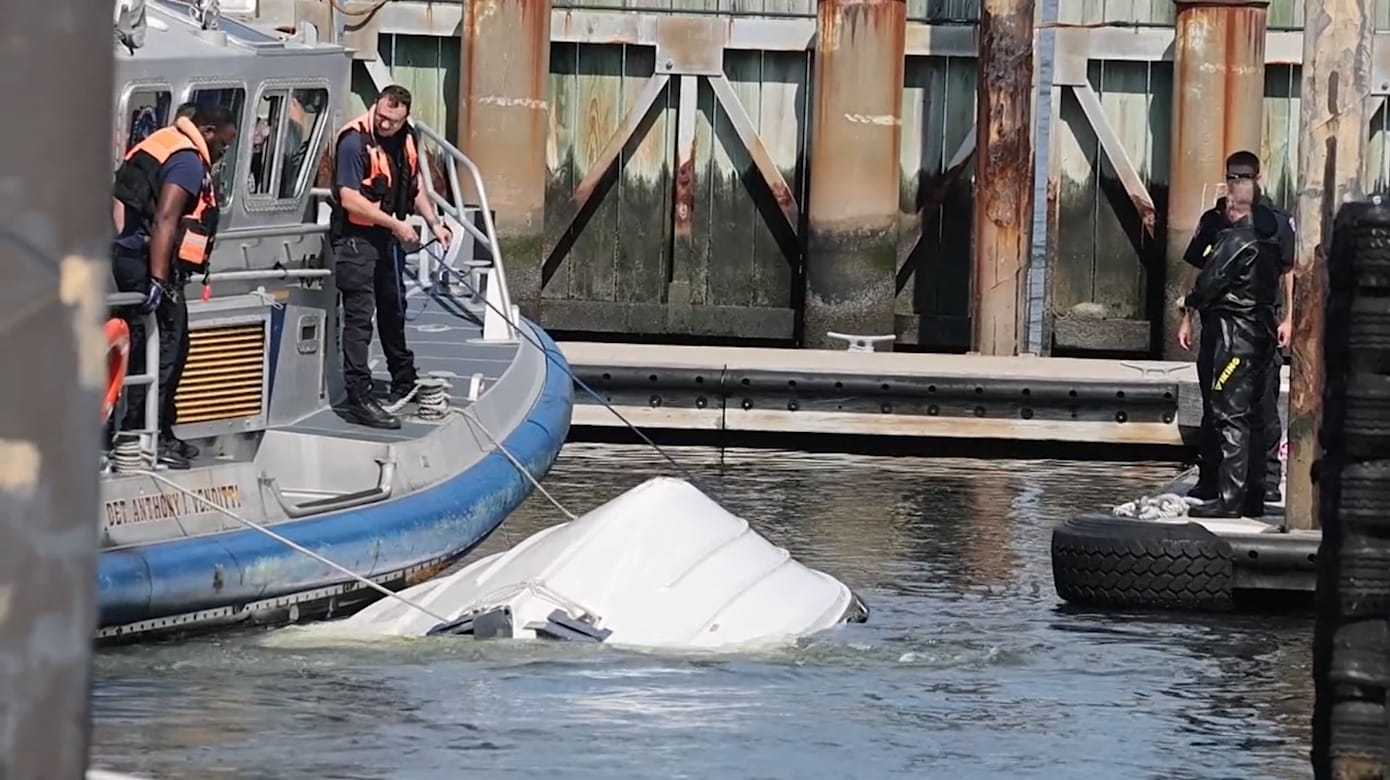 纽约自由女神像附近船只倾覆  五个月大女婴与母亲身亡