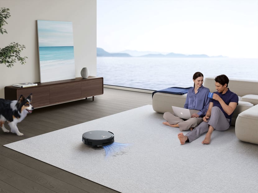 This robot vacuum cleaner is an all-terrain helper giving you that spotless swoosh