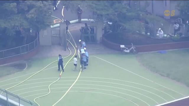日本东京一所小学发生大火 至少11人受伤