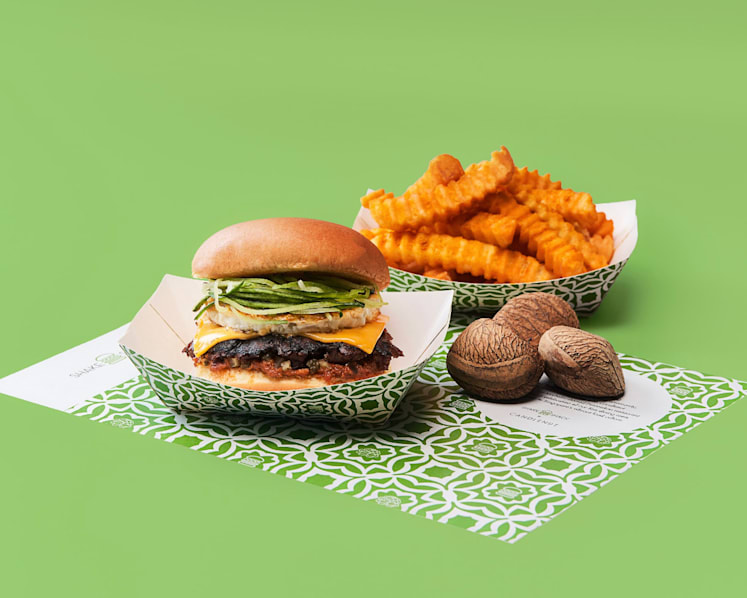 One day only: Buah keluak burger and curry fries at Shake Shack Singapore from Michelin-starred Candlenut